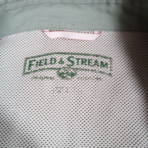 Field & Stream XXL Outdoorsman Shirt – Light Olive Green – Multi-Pocket Utility - Picture 5 of 14